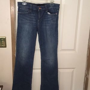 Bootcut, never worn jeans.